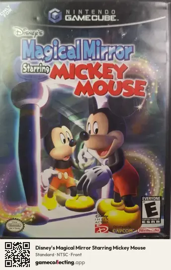 Disney's Magical Mirror Starring Mickey Mouse Nintendo GameCube, NTSC box front