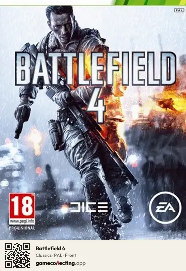 Battlefield 4 Xbox 360, PAL box front