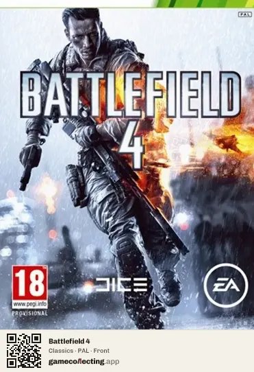 Battlefield 4 Xbox 360, PAL box front