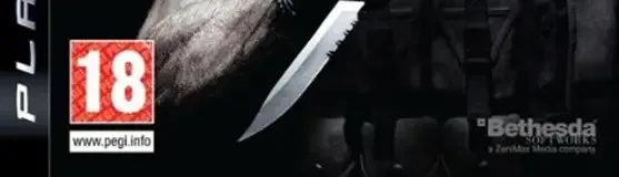 Rogue Warrior, the PEGI square on its front