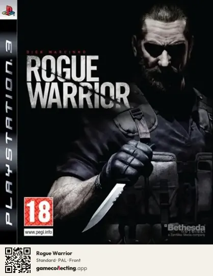 Rogue Warrior PlayStation 3, PAL box front