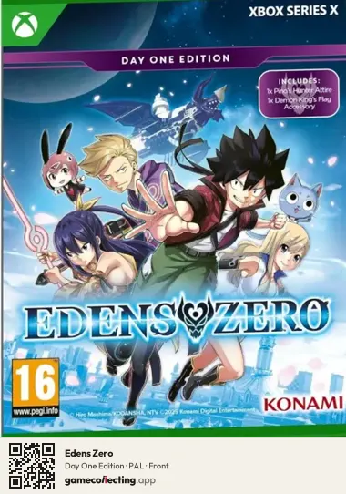 Edens Zero Xbox Series X, PAL box front