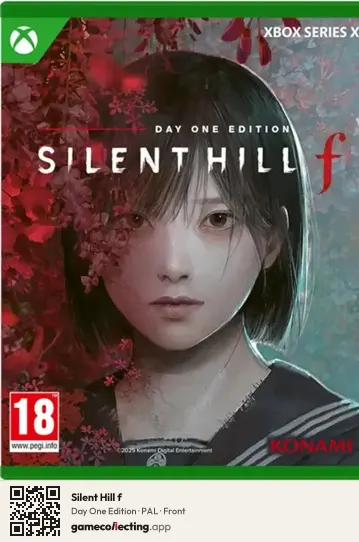 Silent Hill f Xbox Series X, PAL box front