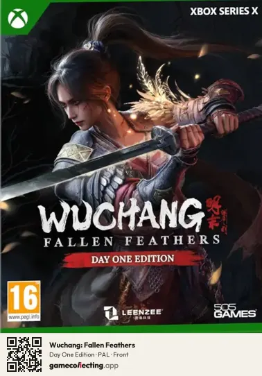 Wuchang: Fallen Feathers Xbox Series X, PAL box front