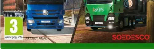 Truck Driver, the PEGI square on its front