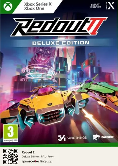 Redout 2 Xbox Series X, PAL box front