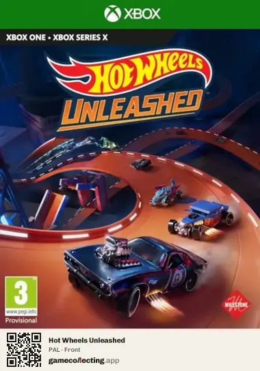 Hot Wheels Unleashed Xbox One, PAL box front