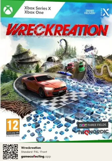 Wreckreation Xbox Series X, PAL box front