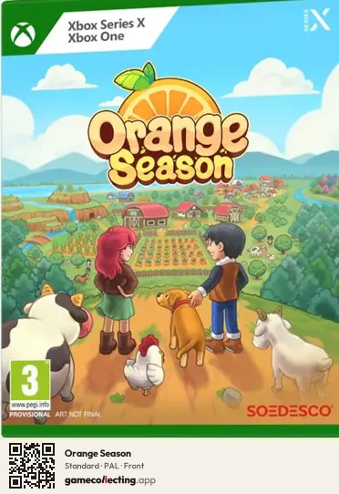 Orange Season Xbox Series X, PAL box front