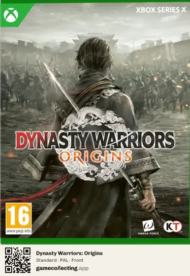 Dynasty Warriors: Origins Xbox Series X, PAL box front