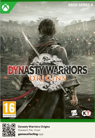 Dynasty Warriors: Origins Xbox Series X, PAL box front
