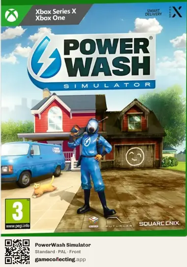 PowerWash Simulator Xbox Series X, PAL box front