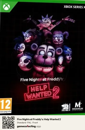 Five Nights at Freddy's: Help Wanted 2 Xbox Series X, PAL box front