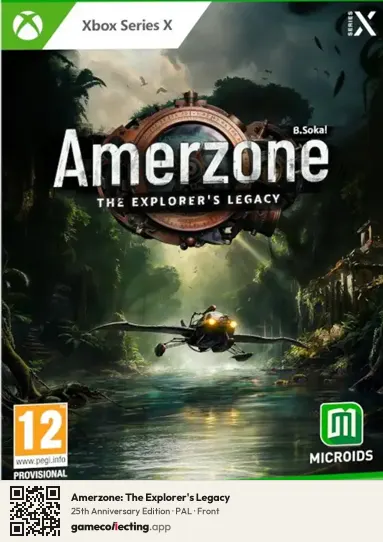 Amerzone: The Explorer's Legacy Xbox Series X, PAL box front