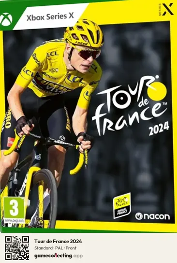 Tour de France 2024 Xbox Series X, PAL box front