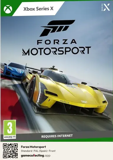 Forza Motorsport Xbox Series X, Spain box front