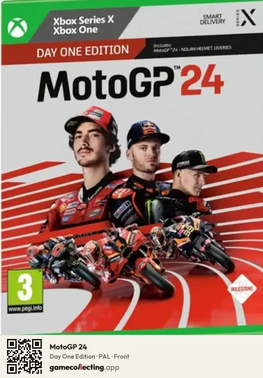 MotoGP 24 Xbox Series X, PAL box front