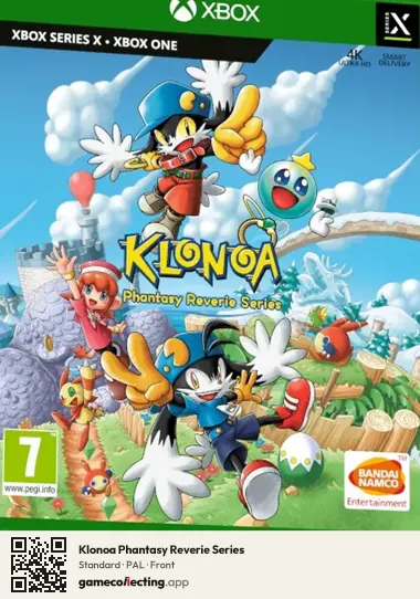 Klonoa Phantasy Reverie Series Xbox One, PAL box front