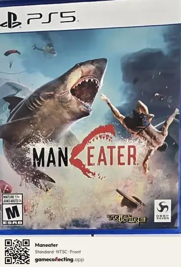 Maneater PlayStation 5, NTSC box front