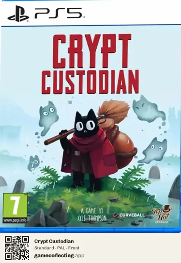 Crypt Custodian PlayStation 5, PAL box front