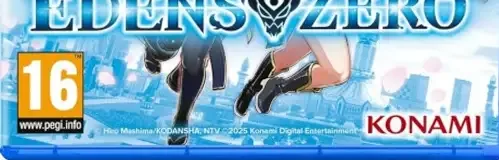 Edens Zero, the PEGI square on its front