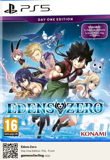 Edens Zero PlayStation 5, PAL box front
