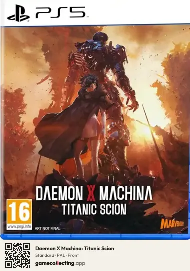 Daemon X Machina: Titanic Scion PlayStation 5, PAL box front