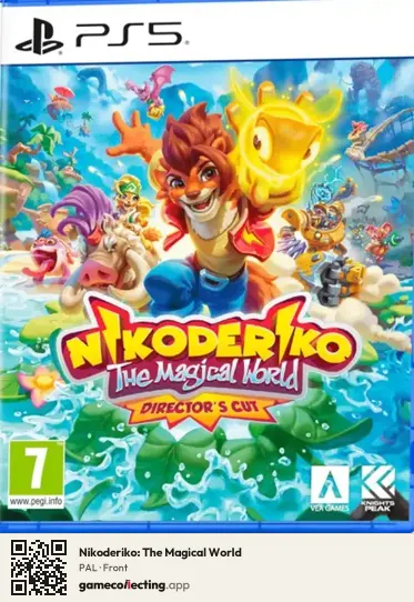 Nikoderiko: The Magical World PlayStation 5, PAL box front
