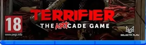 Terrifier: The ARTcade Game, the PEGI square on its front