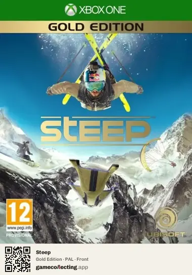 Steep Xbox One, PAL box front