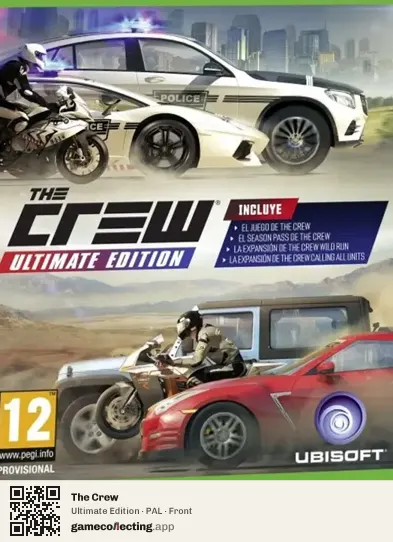 The Crew Xbox One, PAL box front