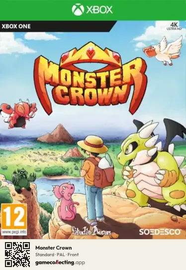 Monster Crown Xbox One, PAL box front
