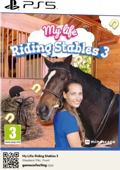 My Life: Riding Stables 3 PlayStation 5, PAL box front