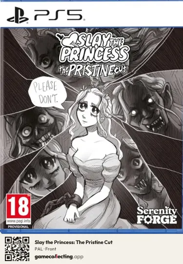 Slay the Princess: The Pristine Cut PlayStation 5, PAL box front
