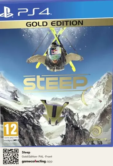 Steep PlayStation 4, PAL box front
