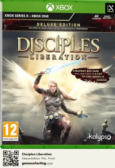 Disciples: Liberation Xbox Series X, PAL box front