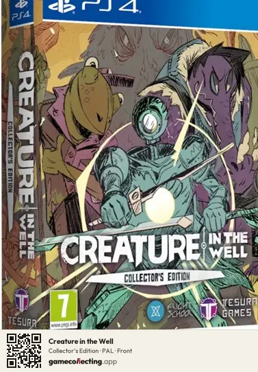 Creature in the Well PlayStation 4, PAL box front