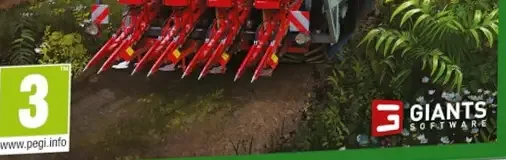Farming Simulator 22, the PEGI square on its front