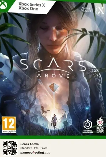 Scars Above Xbox Series X, PAL box front