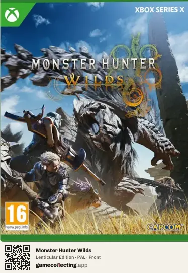 Monster Hunter Wilds Xbox Series X, PAL box front