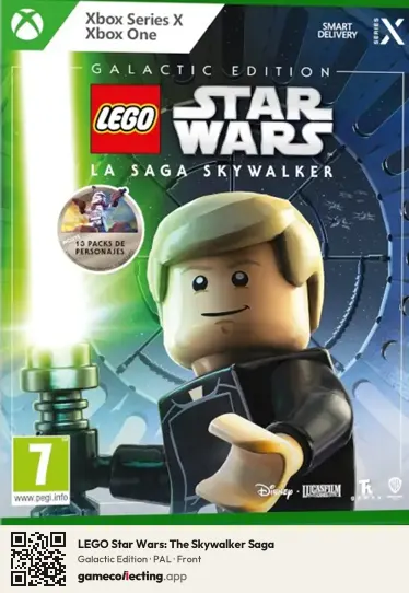 LEGO Star Wars: The Skywalker Saga Xbox Series X, PAL box front
