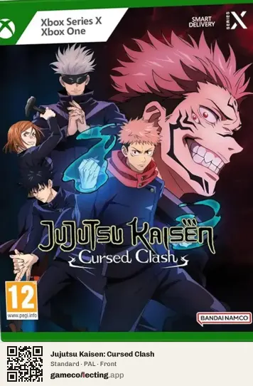 Jujutsu Kaisen: Cursed Clash Xbox Series X, PAL box front