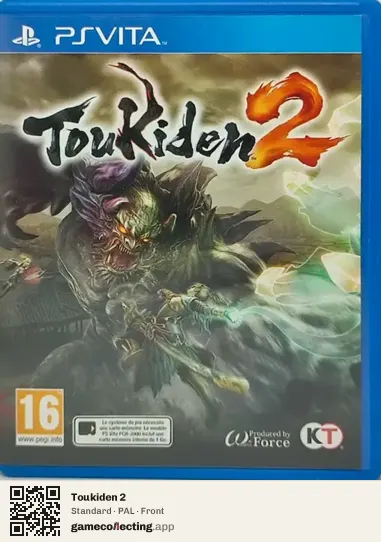 Toukiden 2 PlayStation Vita, PAL box front