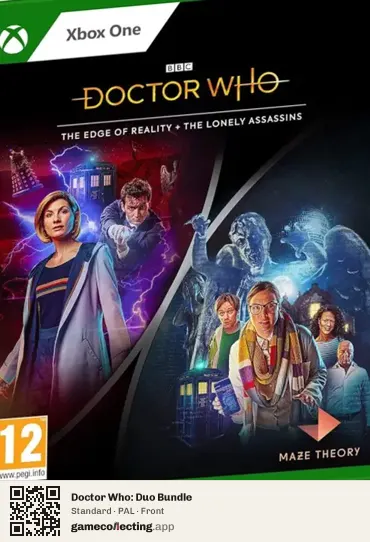 Doctor Who: Duo Bundle Xbox One, PAL box front