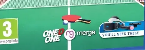 VR Ping Pong Pro, the PEGI square on its front