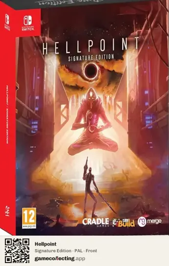 Hellpoint Nintendo Switch, PAL box front