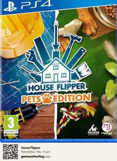 House Flipper PlayStation 4, PAL box front