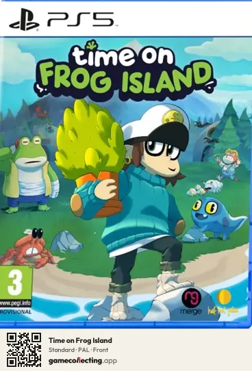 Time on Frog Island PlayStation 5, PAL box front