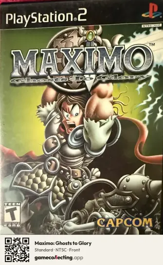 Maximo: Ghosts to Glory PlayStation 2, NTSC box front