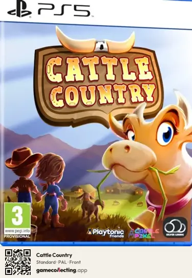 Cattle Country PlayStation 5, PAL box front